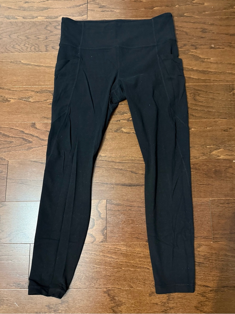 Athleta Black Leggings, Size Large